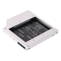 SSD en HDD Adapter voor 9,5mm CD-Drive - Universeel - Zilver