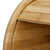 Relaxdays Rollbrotkasten mit Schublade, Bambus, aromadicht, Brotkasten mit Rolldeckel, HxBxT: 21 x 40,5 x 28 cm, Holz, natur