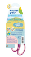 Pelikan griffix® Schulschere spitz für Rechtshänder, SweetBerry