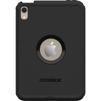 OtterBox Defender Apple iPad Mini 6th gen - Schwarz - ProPack (ohne Verpackung - nachhaltig) - Tablet Schutzhülle - rugged
