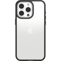 OtterBox React Apple iPhone 15 Pro Max Schwarz Crystal - clear/Schwarz - Schutzhülle