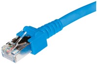 Patchkabel 4P Cat5 bl 0,5m flex PVC 652203