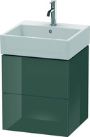 DURAVIT LC627403838 Waschtischunterbau L-CUBE 544x484x459mm dolomiti grey hochgl