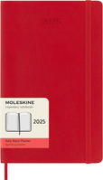 MOLESKINE Agenda Classic Large 2025 056999270179 1T/1S scharlachrot SC 13x21cm