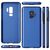 NALIA Custodia compatibile con Samsung Galaxy S9, Cover Protezione Ultra-Slim Hard-Case Rigida Protettiva Telefono Cellulare, Smartphone Bumper Sottile en Effetto Metallo  Blu