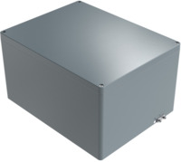 Aluminium EX-Gehäuse, (L x B x H) 404 x 313 x 227 mm, grau (RAL 7001), IP66, 253