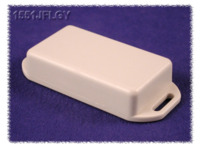 ABS Miniatur-Gehäuse, (L x B x H) 60 x 35 x 15 mm, lichtgrau (RAL 7035), IP54, 1