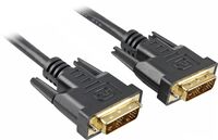 Dvi-D/Dvi-D (18+1) 2M Dvi , Cable Black ,