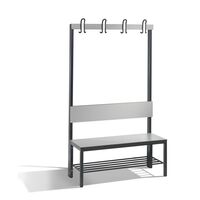 BASIC PLUS cloakroom bench, single sided