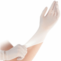 Nitril-Handschuh Safe Light puderfrei M 24cm weiß VE=100 Stück