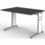 Schreibtisch StageOne Form 4 BxT120x80cm anthrazit