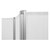 Leichtparavent Paravent Sichtschutz Raumteiler 2-flügelig, 165x101 cm, Weiß