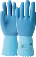 Rękawice chroniące przed chemikaliami Camatex 451 niebieskie r. 9