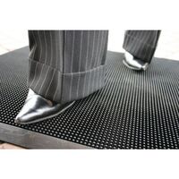 Rubber stud outdoor scraper entrance mat, 900 x 1500mm