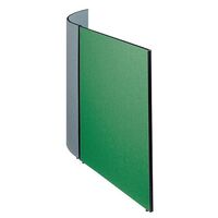 BusyScreen® classic floor partition - Flat screens - green