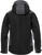 WindWear Softshell-Jacke Damen 1416 SHI schwarz/grau - Rückansicht