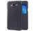 NILLKIN SPARKLE műanyag telefonvédő (mikroszálas bőr hatású FLIP, oldalra nyíló, hívószámkijelzés, S-View Cover) FEKETE [Samsung Galaxy ...
