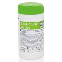 Sani-Cloth® Active Desinfektionstücher in Spenderdose, 13 x 22 cm, 125 Tücher