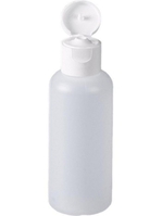 100ml Round bottles HDPE with snap closure PP