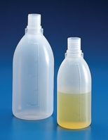 100ml Narrow-mouth bottles without closure PE graduated