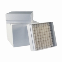 LLG-Cryogenic storage boxes plastic coated white