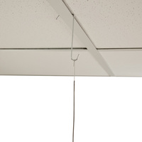 Hanging Hook / Fixing Hook / Ceiling Hook, with opposing eyelet