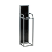 Floorstanding Leaflet Stand / Catalogue Dispenser / Catalogue Display "Spring", height adjustable