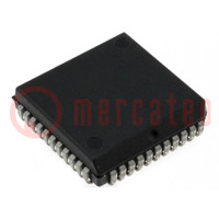 IC: microcontroller 8051; Flash: 64kx8bit; 3÷5.5VDC; PLCC44; AT89