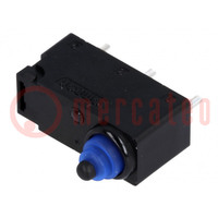Microswitch SNAP ACTION; 0.1A/125VAC; 2A/12VDC; without lever