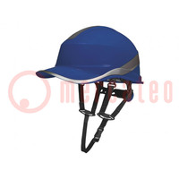 Protective helmet; Size: 55÷62mm; blue; ABS; DIAMOND V UP; 1kV