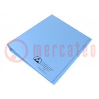 Binder; ESD; A4; Application: for storing documents; PVC