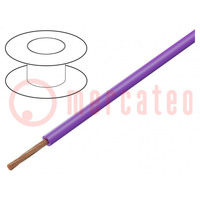 Leitungen; FLRY-B; 1x1mm2; Line; Cu; PVC; violett; 60V; 500m; Ø: 2,1mm