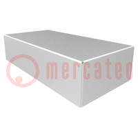 Enclosure: enclosure base; X: 102mm; Y: 203mm; Z: 51mm; 1444; natural