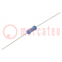 Resistor: metal oxide; 15kΩ; 1W; ±5%; Ø3.5x10mm; -55÷155°C