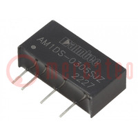 Converter: DC/DC; 1W; Uin: 2.97÷3.63V; Uout: 5VDC; Iout: 200mA; SIP7