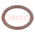 Uszczelka O-ring; FPM; Thk: 2mm; Øwewn: 15mm; brązowy; -20÷200°C