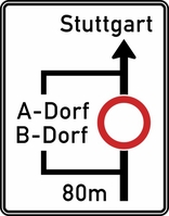 Anwendungsbeispiel: VZ Nr. 458 (Planskizze)