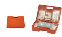 LEINA Erste-Hilfe-Koffer SAN, Inhalt DIN 13169, orange (8921034)