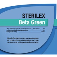 Botella de 1000 ml STERILEX BETA GREEN para máquina desinfectante de la serie SANIHAZE