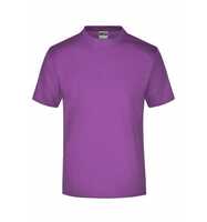 James & Nicholson Komfort-T-Shirt aus Single-Jersey Herren JN001 Gr. L purple