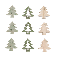 Produktfoto: Holz + Filz Streuteile Weihnachtsbaum