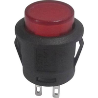 BOUTON POUSSOIR À PRESSION TRU COMPONENTS TC-R13-523AL-05RT 1587753 250 V/AC 1.5 A 1 X OFF/(ON) À RAPPEL 1 PC(S)