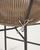 Yanet touwkruk in beige 80 cm hoog