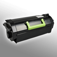 Recycling Toner ersetzt Lexmark 53B2000 schwarz