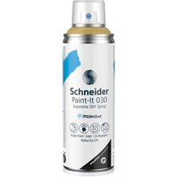Schneider Schreibgeräte Paint-It 030 Supreme DIY Spray akril festék 200 ml Arany Spray doboz