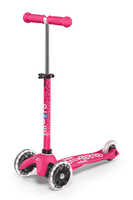 Micro Mobility Mini Micro Deluxe LED Kinder Dreiradroller Pink