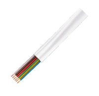 LogiLink CM06W telephone cable 100 m White