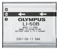 Olympus LI-50B Lithium-Ion (Li-Ion) 925 mAh