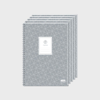 NeoLAB NDO-DN108 writing notebook Gray, White A4 152 sheets