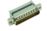 Harting 09 66 428 6700 kabel-connector D-Sub 37-pin M Grijs, Metallic